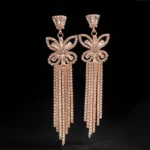 Butterfly Tassel Earrings