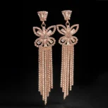 Butterfly Tassel Earrings