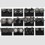 Silver Bloom Earring Collection