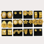 Golden Elegance Stud Collection