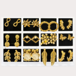 Golden Elegance Stud Collection