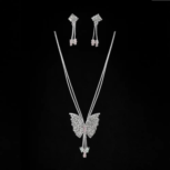 Butterfly Sparkle Necklace Set