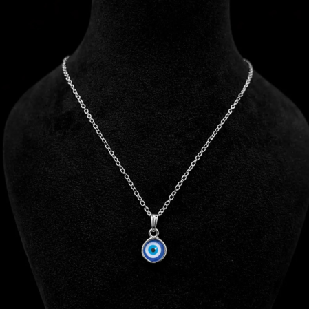 Untitled design - 2026-03-03T145650.469 Evil Eye Charm Necklace - Image 1
