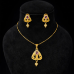 Ruby Royale Pendant Set